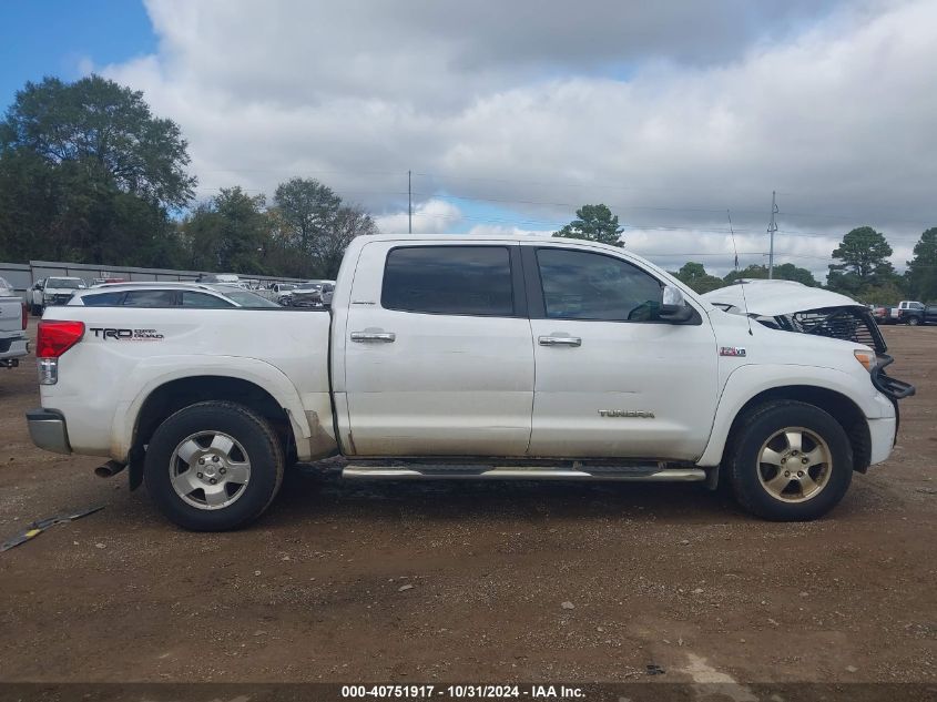 2013 Toyota Tundra Limited 5.7L V8 VIN: 5TFHW5F17DX309654 Lot: 40751917