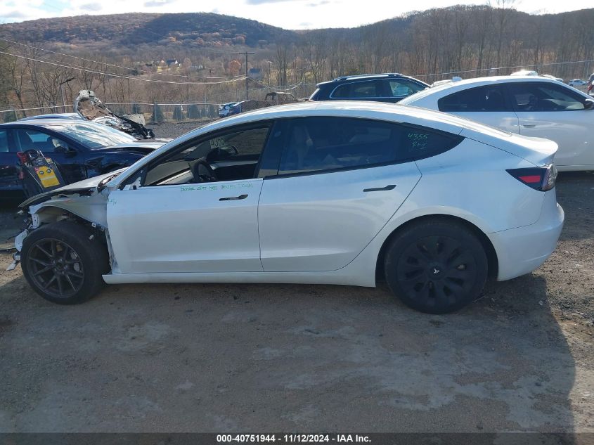 2023 Tesla Model 3 Rear-Wheel Drive VIN: 5YJ3E1EA2PF544176 Lot: 40751944