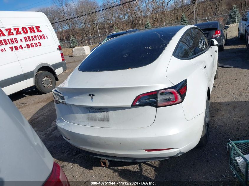 2023 Tesla Model 3 Rear-Wheel Drive VIN: 5YJ3E1EA2PF544176 Lot: 40751944