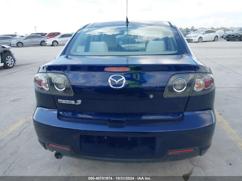 2008 Mazda Mazda3 I Sport VIN: JM1BK32F481172320 Lot: 40751974