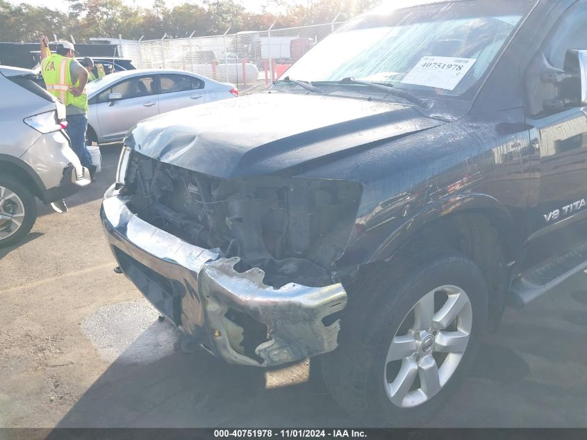 2009 Nissan Titan Le VIN: 1N6BA07C99N319027 Lot: 40751978