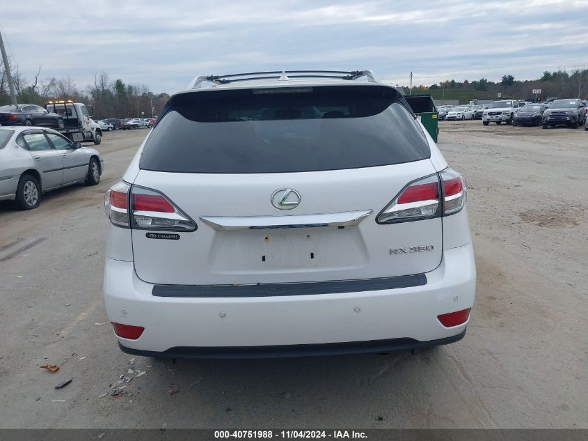 2015 Lexus Rx 350 VIN: 2T2BK1BA0FC336241 Lot: 40751988