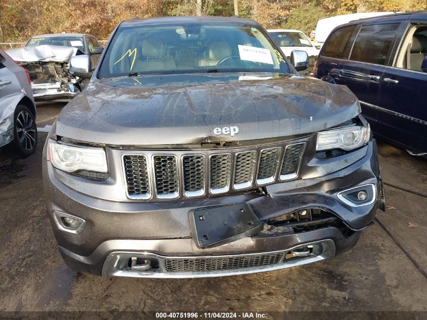 2014 Jeep Grand Cherokee Overland VIN: 1C4RJFCG5EC315026 Lot: 40751996