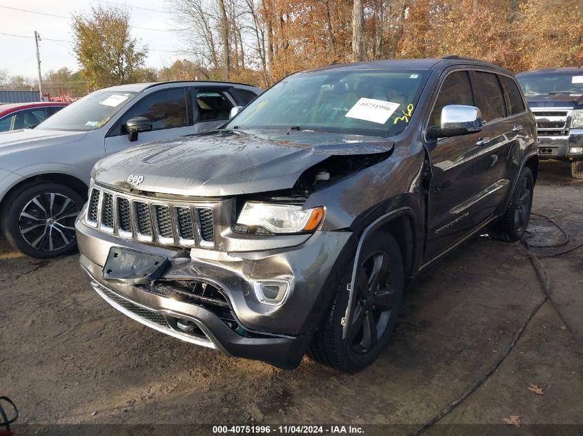 2014 Jeep Grand Cherokee Overland VIN: 1C4RJFCG5EC315026 Lot: 40751996