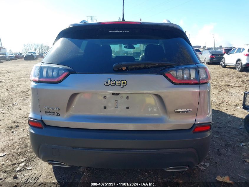 2019 Jeep Cherokee Latitude Plus 4X4 VIN: 1C4PJMLX4KD127745 Lot: 40751997