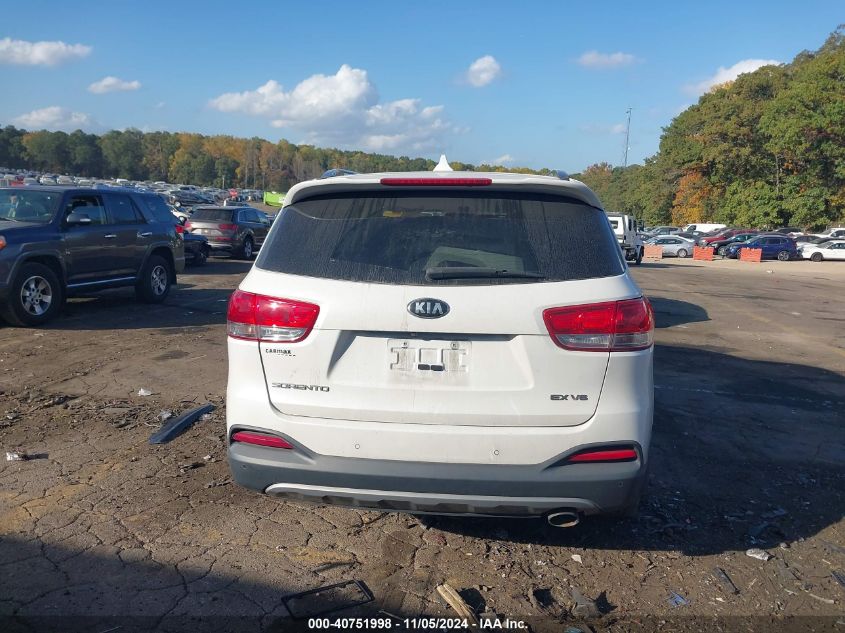 2017 KIA SORENTO 3.3L EX - 5XYPH4A53HG305099