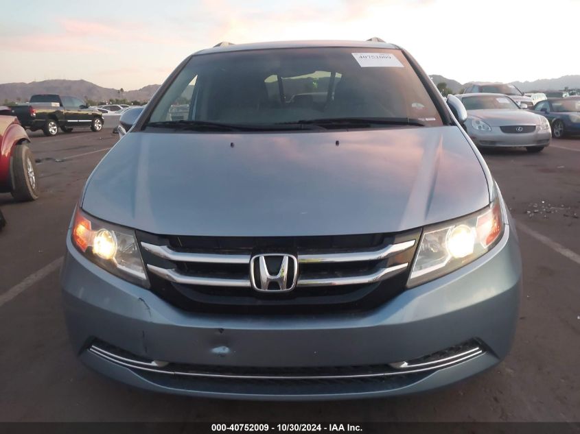 2014 Honda Odyssey Ex VIN: 5FNRL5H48EB103842 Lot: 40752009