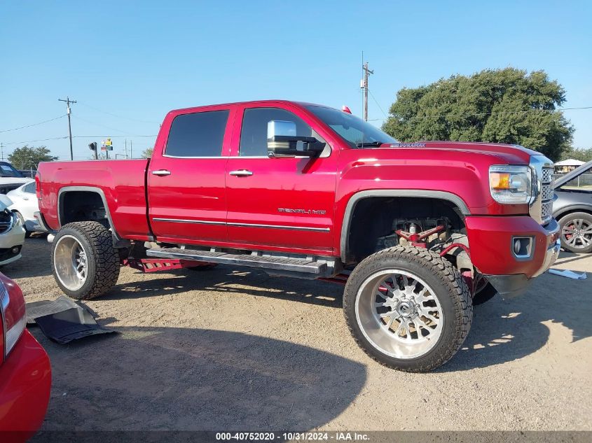 2018 GMC Sierra 2500Hd Denali VIN: 1GT12UEY1JF162996 Lot: 40752020