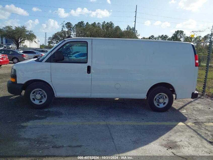 VIN 1GCWGAFP3M1182860 2021 CHEVROLET EXPRESS CARGO RWD 2500 REGULAR WHEELBASE WT