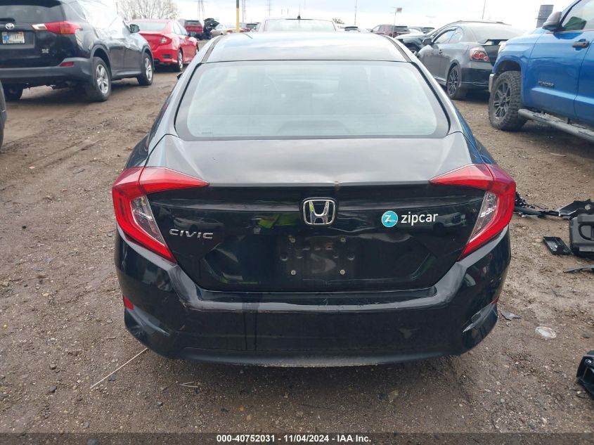 2016 Honda Civic Lx VIN: 19XFC2F50GE056473 Lot: 40752031