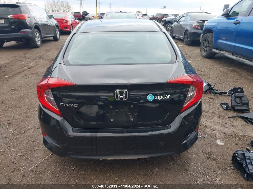 2016 Honda Civic Lx VIN: 19XFC2F50GE056473 Lot: 40752031