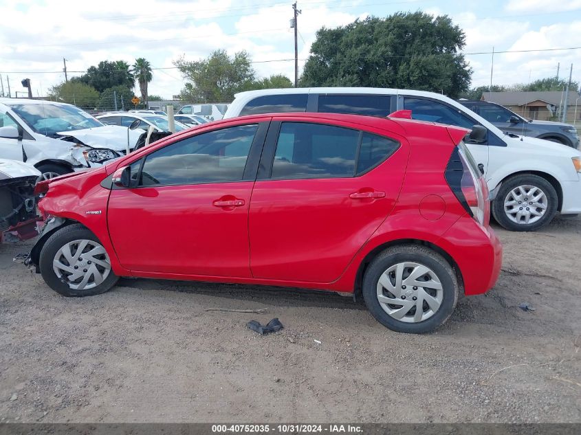 2015 Toyota Prius C Two VIN: JTDKDTB39F1576128 Lot: 40752035