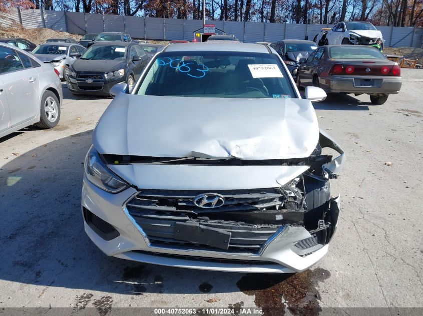 2018 Hyundai Accent Se VIN: 3KPC24A32JE005927 Lot: 40752063