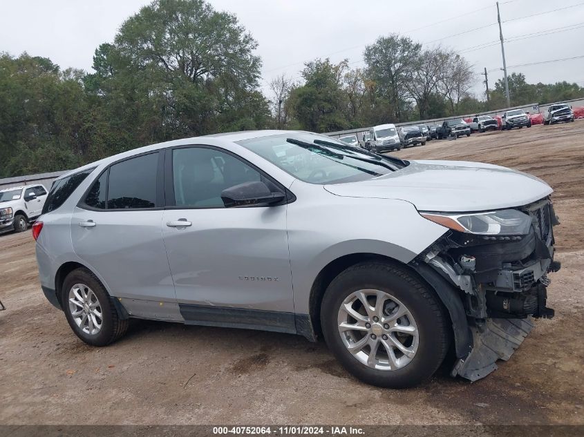 2020 Chevrolet Equinox Fwd Ls VIN: 2GNAXHEVXL6237620 Lot: 40752064