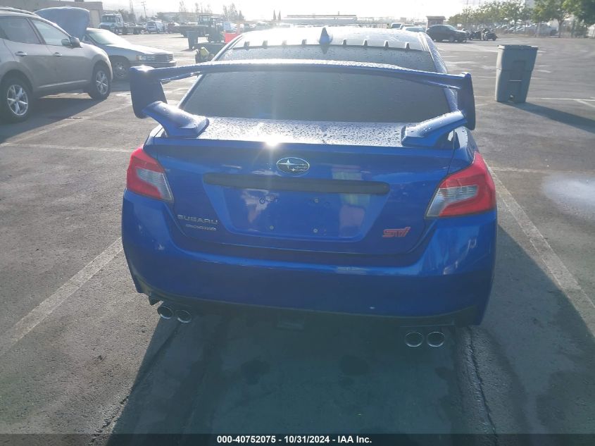 2021 Subaru Wrx Sti Limited VIN: JF1VA2W68M9802913 Lot: 40752075