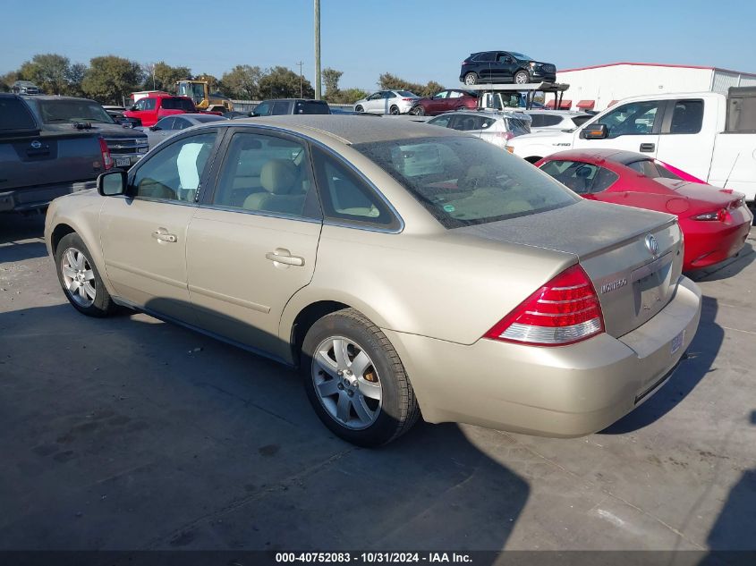 2005 Mercury Montego Luxury VIN: 1MEFM40135G606677 Lot: 40752083