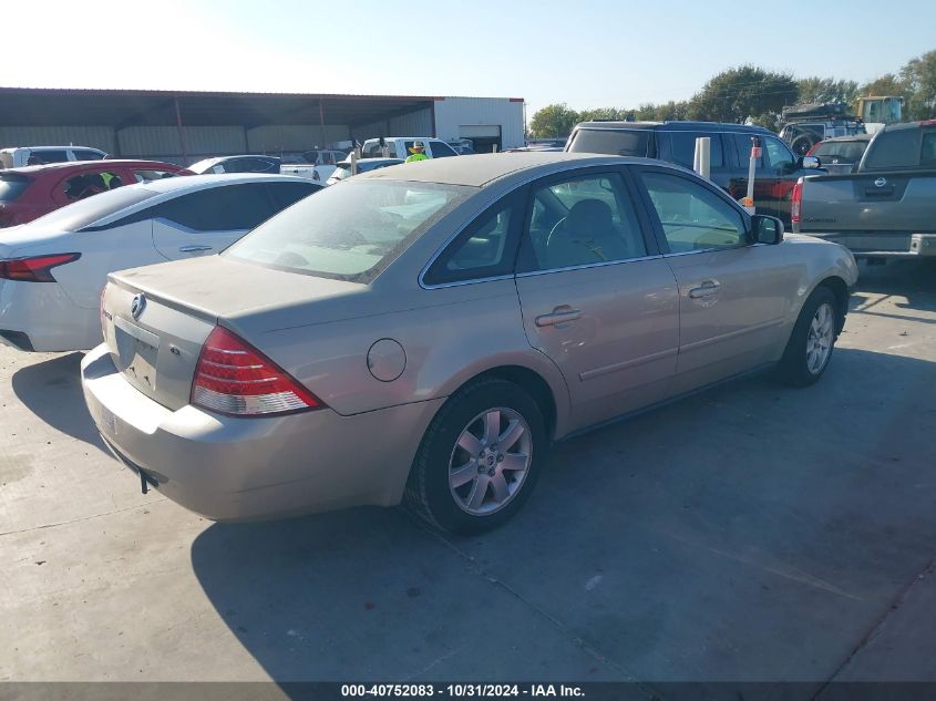 2005 Mercury Montego Luxury VIN: 1MEFM40135G606677 Lot: 40752083