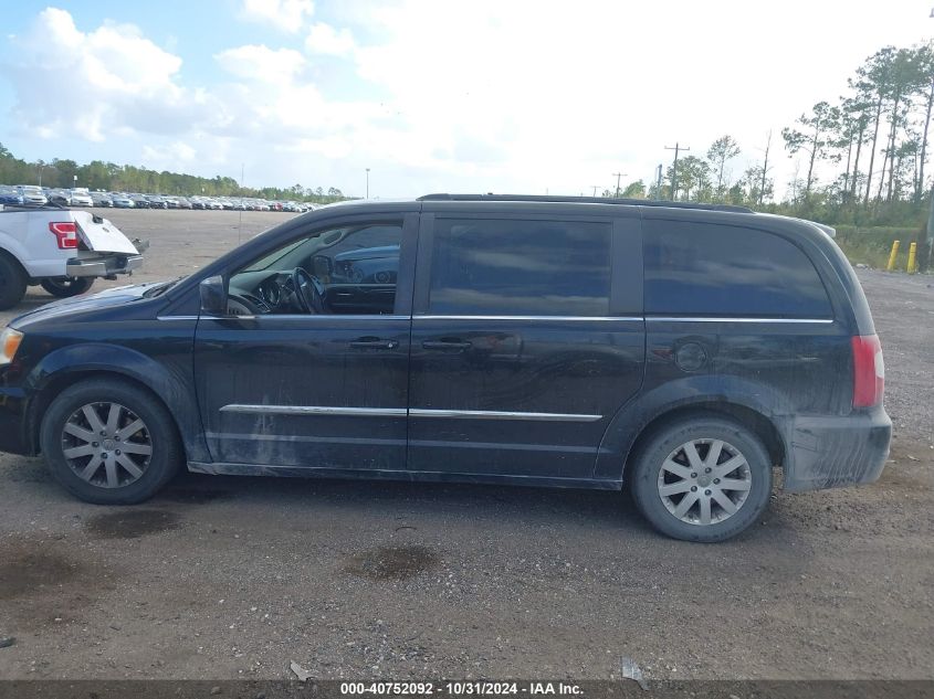 2014 Chrysler Town & Country Touring VIN: 2C4RC1RG4ER242849 Lot: 40752092