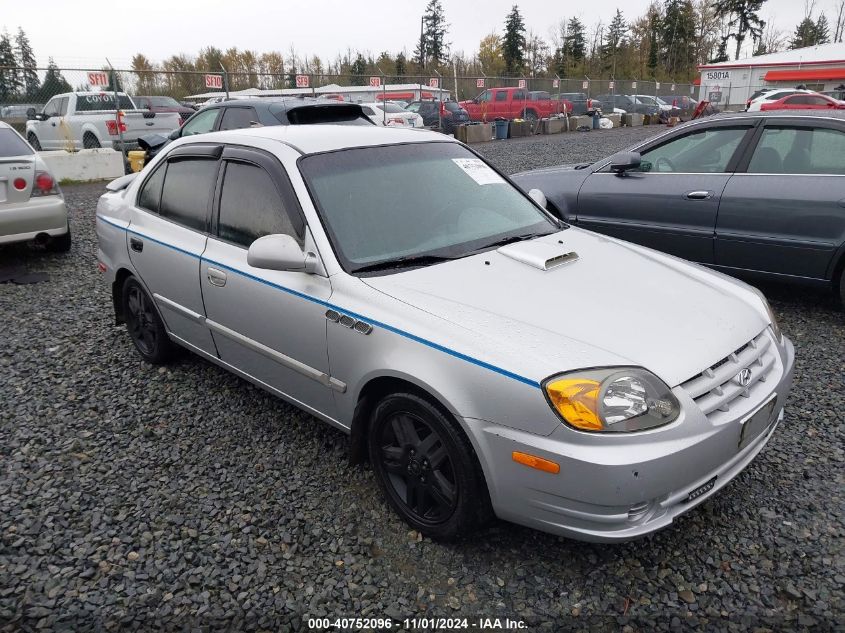 2003 Hyundai Accent Gl VIN: KMHCG45C13U459954 Lot: 40752096