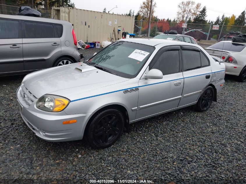 2003 Hyundai Accent Gl VIN: KMHCG45C13U459954 Lot: 40752096