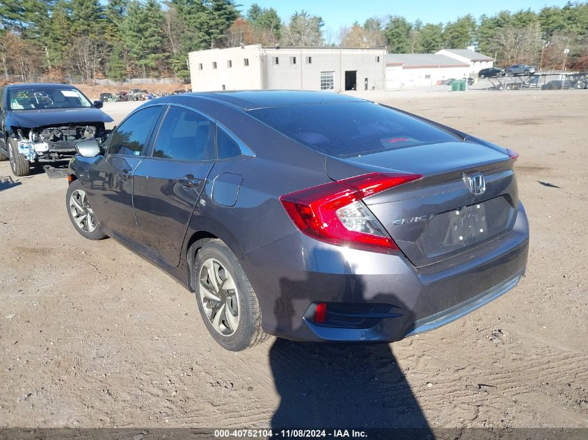 2019 Honda Civic Lx VIN: 2HGFC2F66KH580430 Lot: 40752104