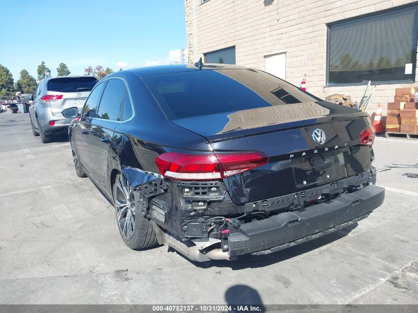 2020 VOLKSWAGEN PASSAT 2.0T SEL - 1VWCA7A32LC003865