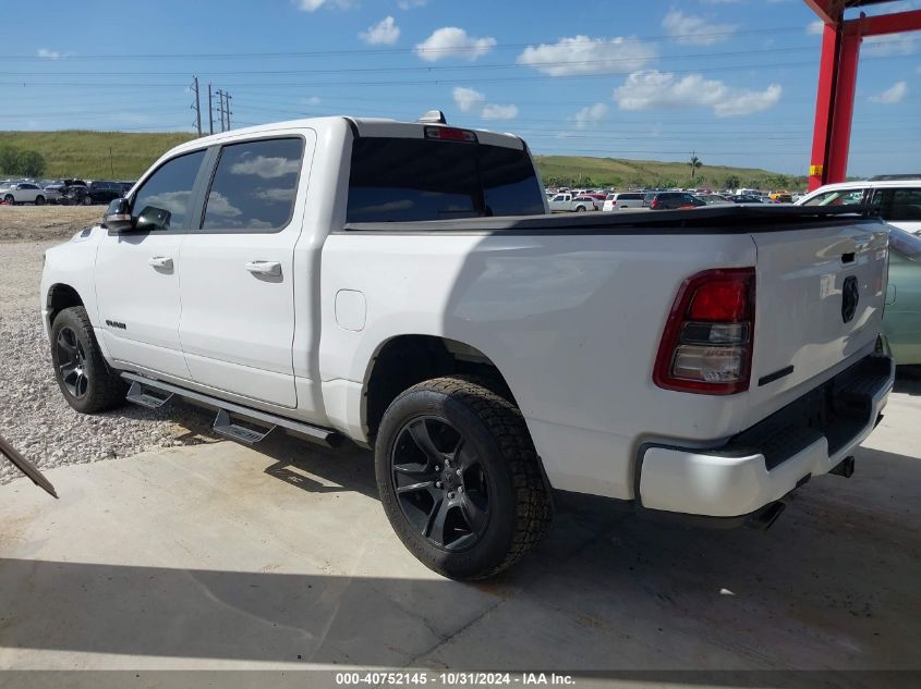 2021 Ram 1500 Big Horn 4X2 5'7 Box VIN: 1C6RREFT9MN574169 Lot: 40752145