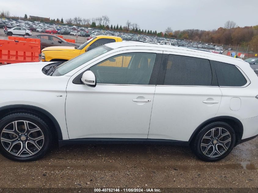 2015 Mitsubishi Outlander Gt VIN: JA4JZ4AX4FZ001731 Lot: 40752146