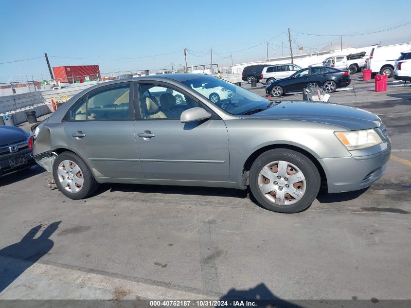 2009 Hyundai Sonata Gls VIN: 5NPET46C09H566536 Lot: 40752187