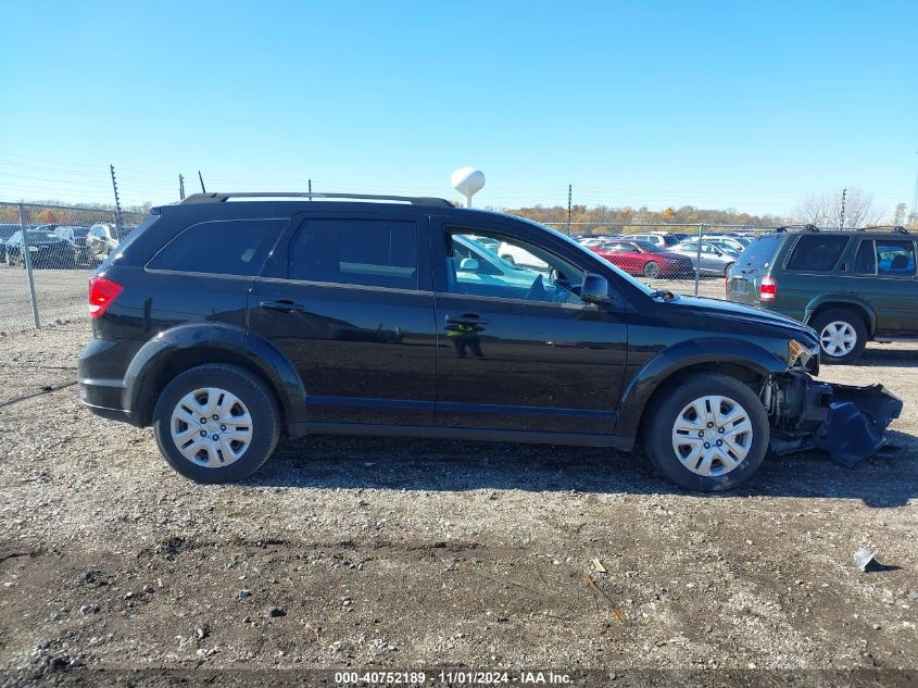 2019 Dodge Journey Se VIN: 3C4PDCBB7KT844772 Lot: 40752189