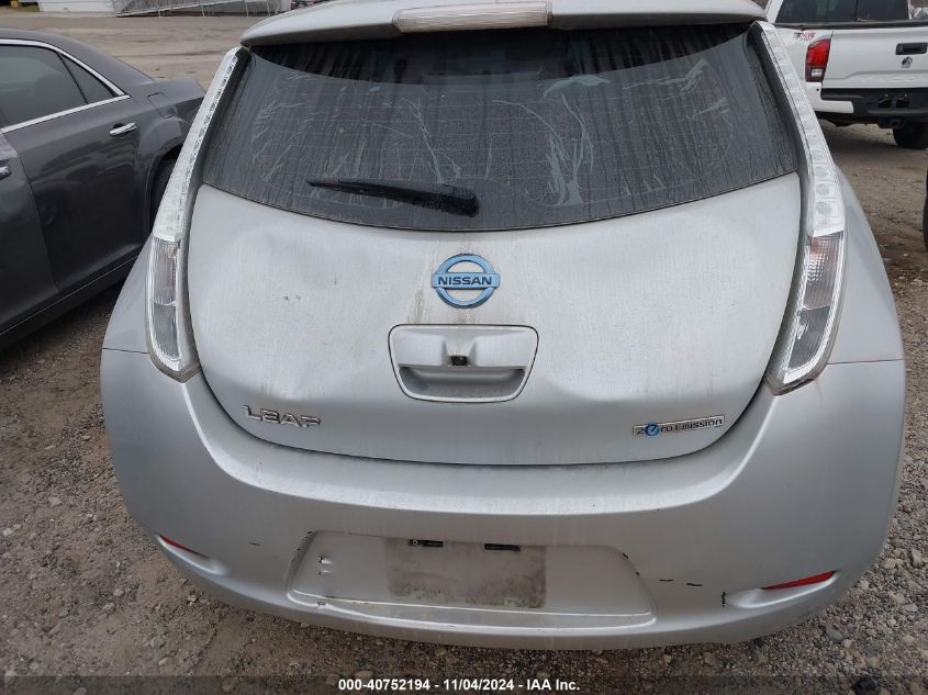 2015 Nissan Leaf Sv VIN: 1N4AZ0CP4FC302813 Lot: 40752194