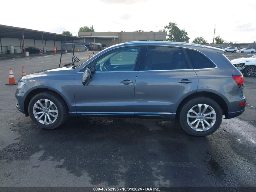 2014 Audi Q5 2.0T Premium VIN: WA1CFAFP5EA074712 Lot: 40752195