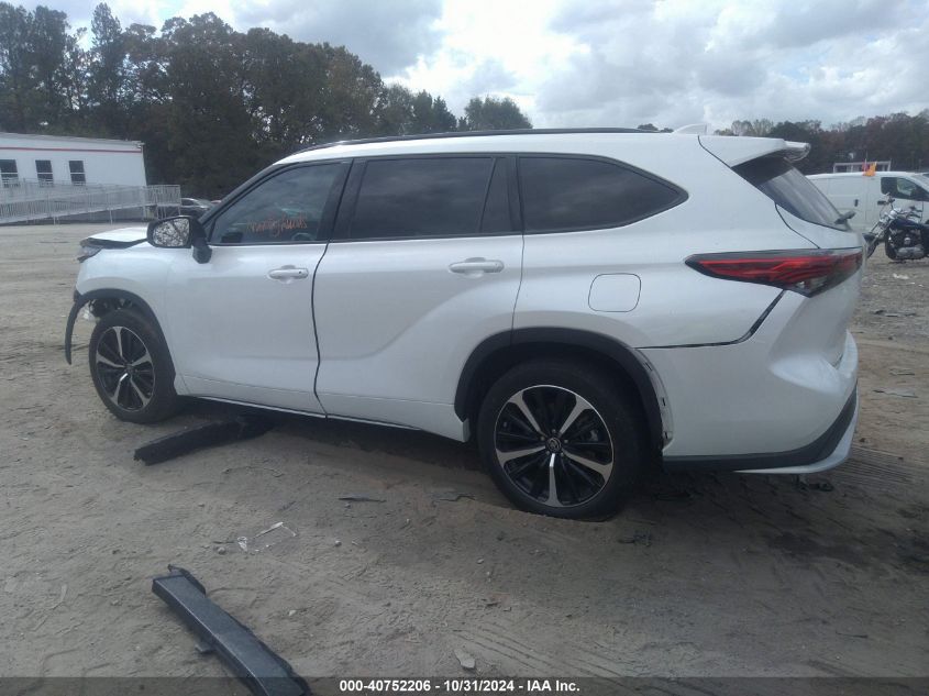 2022 Toyota Highlander Xse VIN: 5TDJZRBH2NS185478 Lot: 40752206