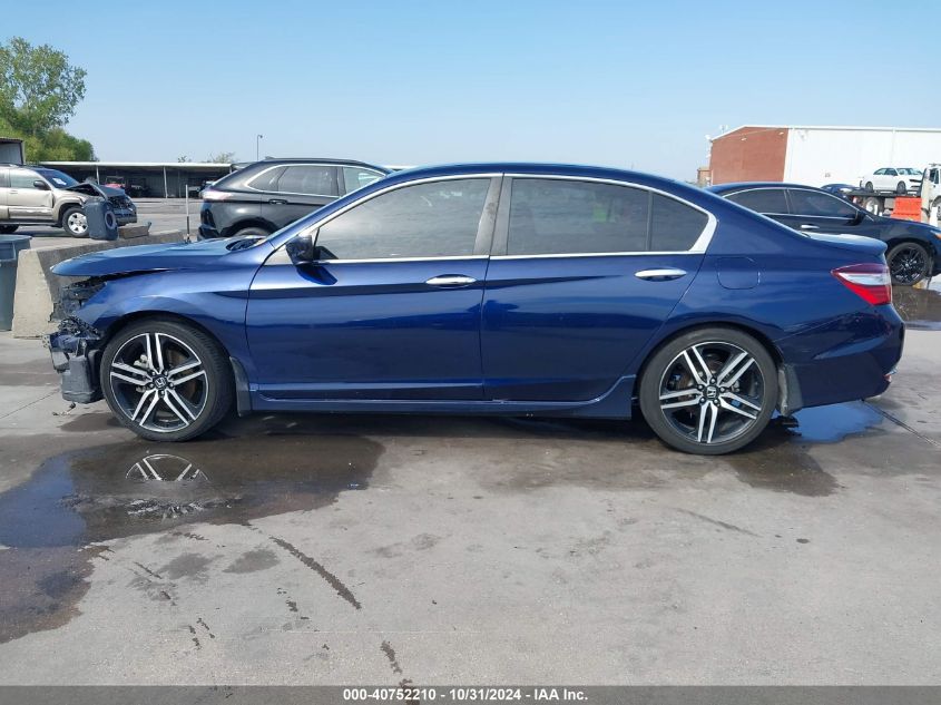 2016 Honda Accord Sport VIN: 1HGCR2F59GA036051 Lot: 40752210