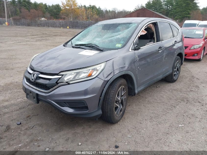 2016 HONDA CR-V SE - 5J6RM4H43GL084327