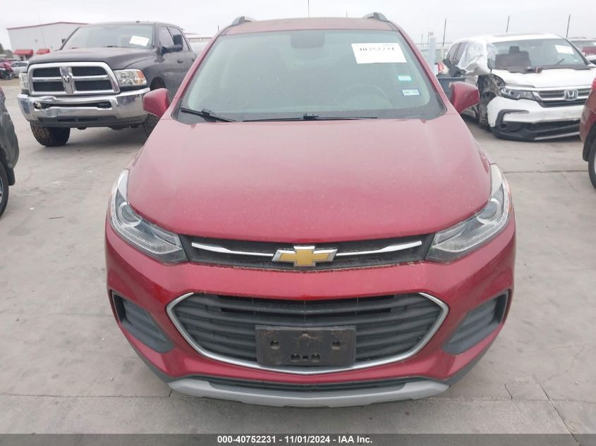 2020 Chevrolet Trax Fwd Lt VIN: 3GNCJLSB8LL250952 Lot: 40752231