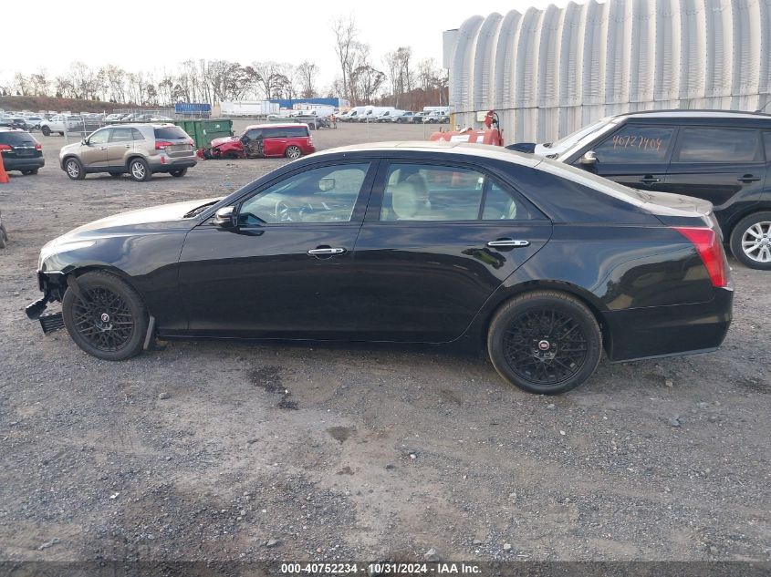 2018 Cadillac Cts Luxury VIN: 1G6AX5SX3J0108544 Lot: 40752234