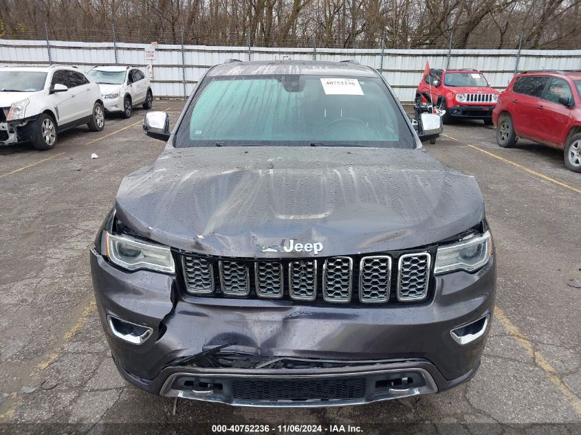 2018 Jeep Grand Cherokee Overland 4X4 VIN: 1C4RJFCG3JC190327 Lot: 40752236