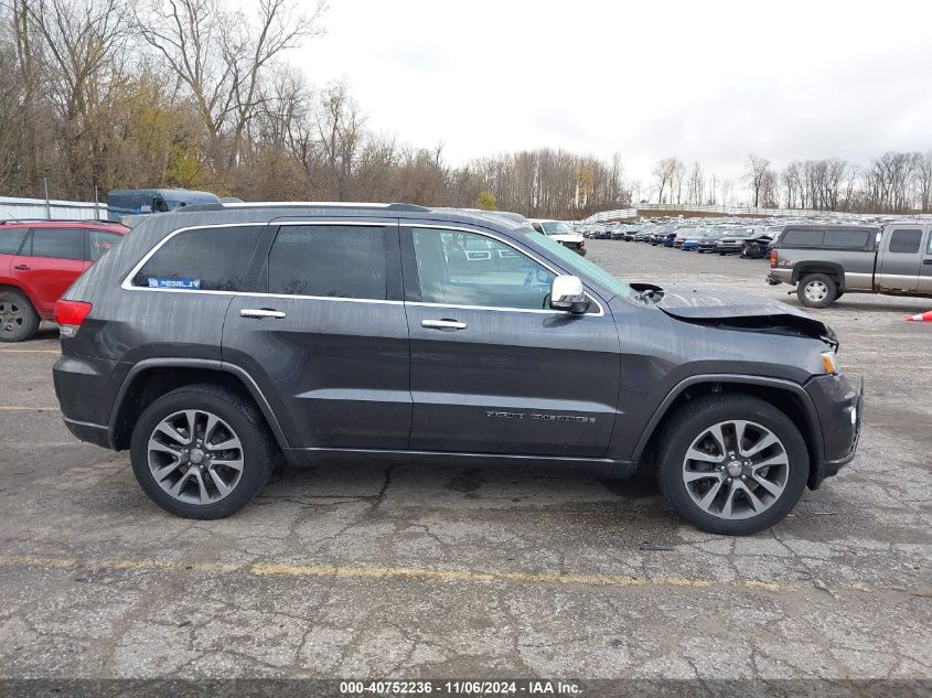 2018 Jeep Grand Cherokee Overland 4X4 VIN: 1C4RJFCG3JC190327 Lot: 40752236