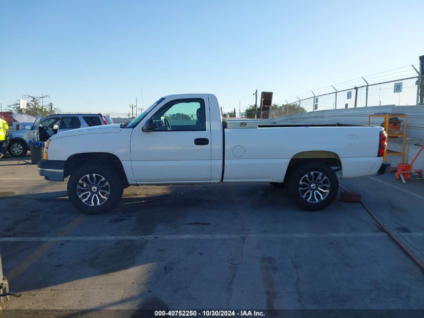 2004 Chevrolet Silverado 1500 Work Truck VIN: 1GCEC14V94Z297537 Lot: 40752250