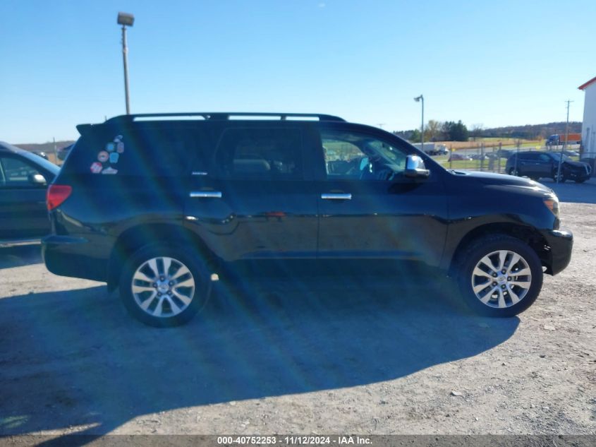 2008 Toyota Sequoia Limited 5.7L V8 VIN: 5TDBY68A18S000762 Lot: 40752253