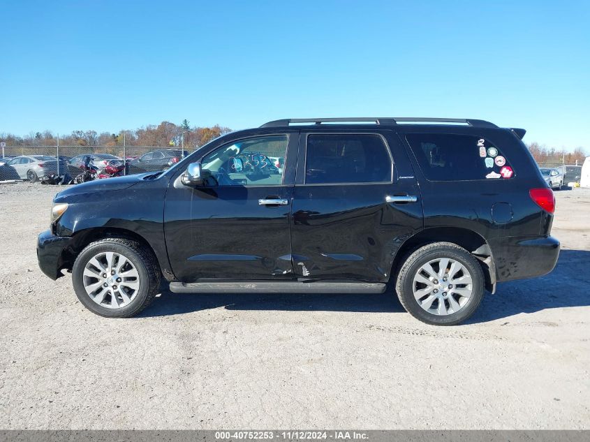 2008 Toyota Sequoia Limited 5.7L V8 VIN: 5TDBY68A18S000762 Lot: 40752253