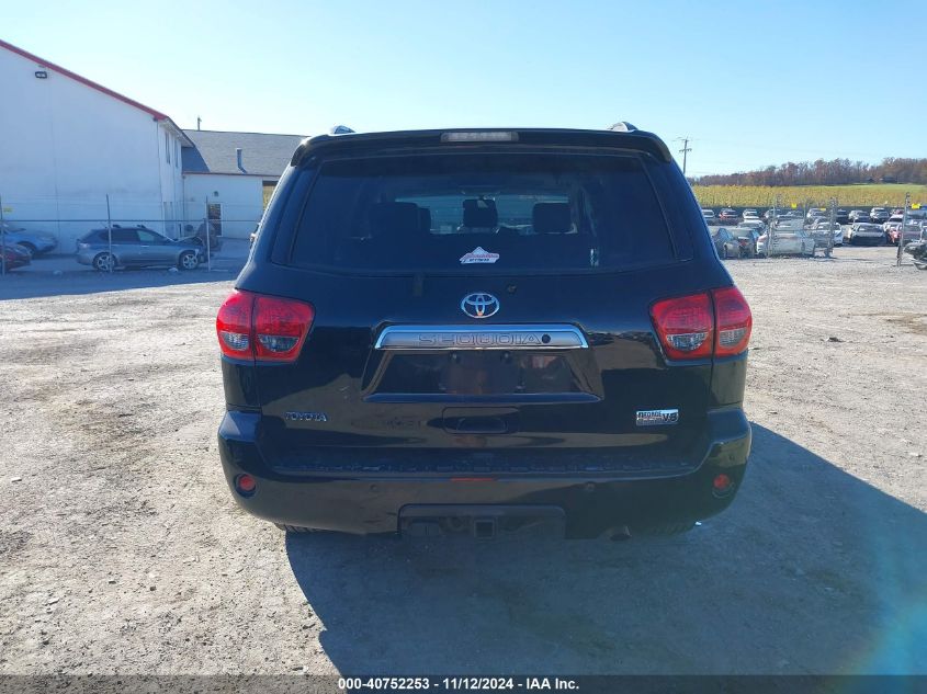 2008 Toyota Sequoia Limited 5.7L V8 VIN: 5TDBY68A18S000762 Lot: 40752253