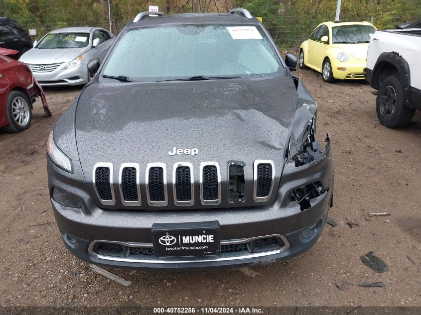 2018 Jeep Cherokee Limited Fwd VIN: 1C4PJLDB6JD503664 Lot: 40752256