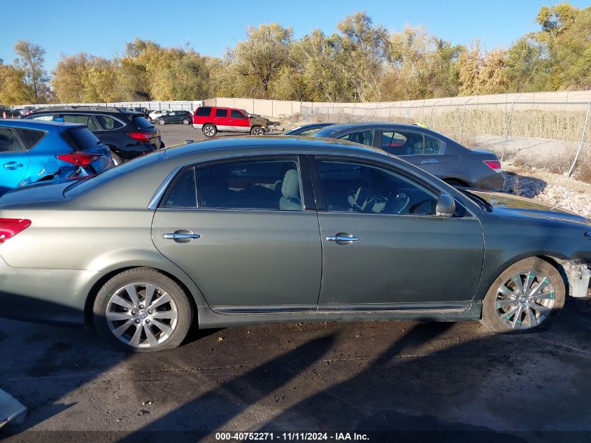 2012 Toyota Avalon Limited VIN: 4T1BK3DB7CU465268 Lot: 40752271