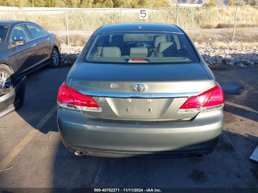 2012 Toyota Avalon Limited VIN: 4T1BK3DB7CU465268 Lot: 40752271