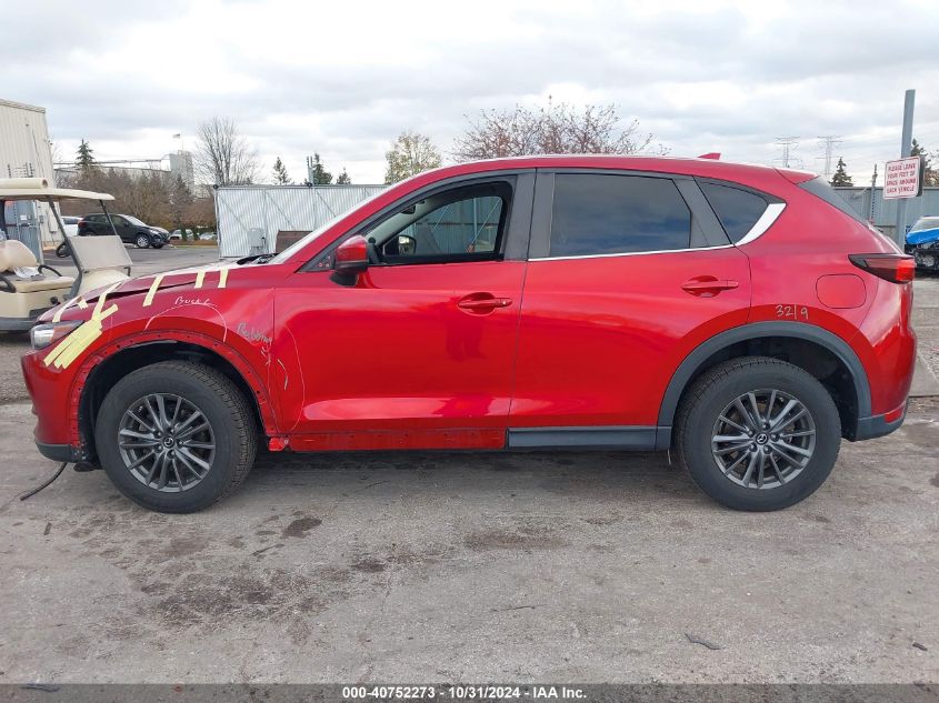 2019 Mazda Cx-5 Touring VIN: JM3KFBCM1K1616036 Lot: 40752273