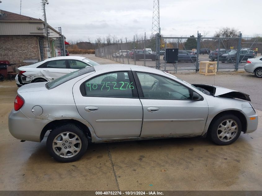 2005 Dodge Neon Sxt VIN: 1B3ES56C85D160580 Lot: 40752276