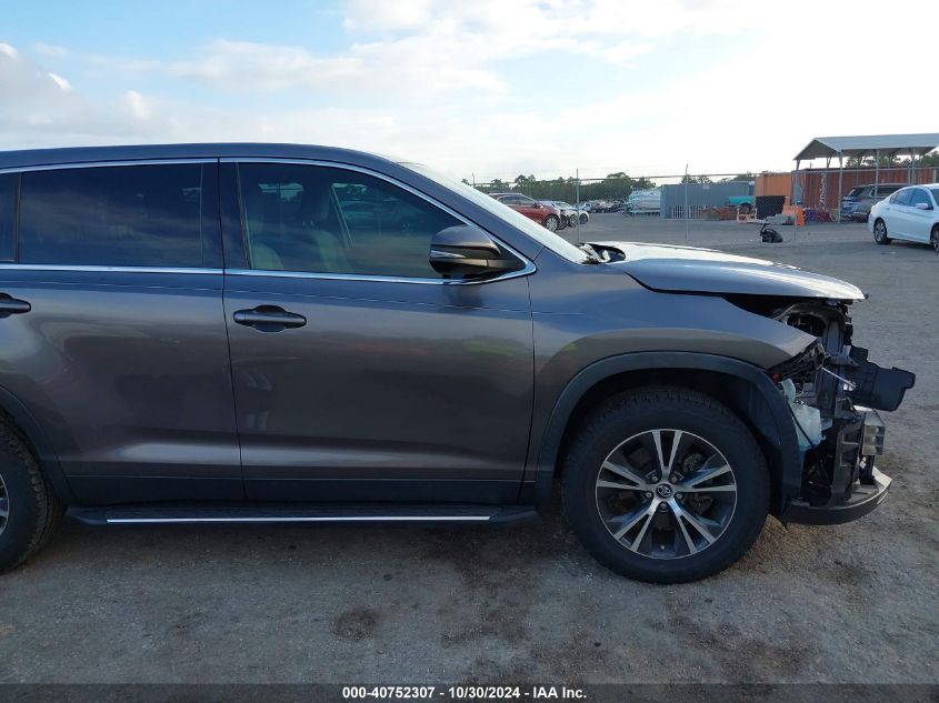 2019 Toyota Highlander Le VIN: 5TDZARFH2KS050579 Lot: 40752307