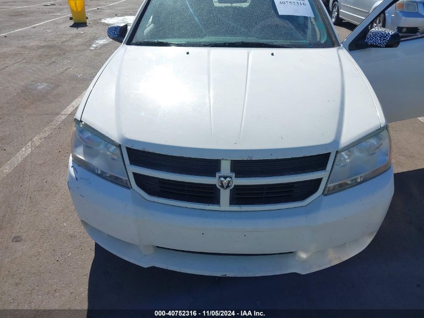 2010 Dodge Avenger Sxt VIN: 1B3CC4FB4AN198446 Lot: 40752316